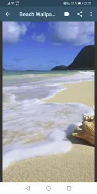 Beach Wallpapers android App screenshot 0