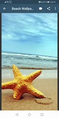 Beach Wallpapers android App screenshot 2